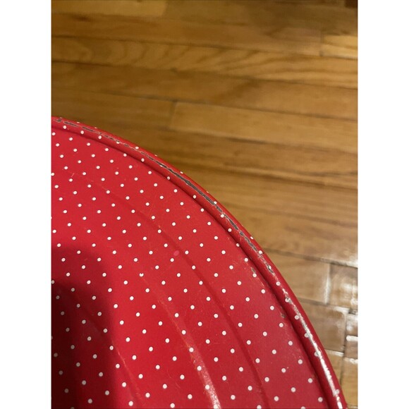 Bertels Can Co Wilkes Barre PA Christmas Bear Popcorn Tin Canister Large Vtg - Picture 11 of 11